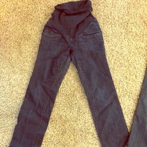 Maternity jeans indigo blue